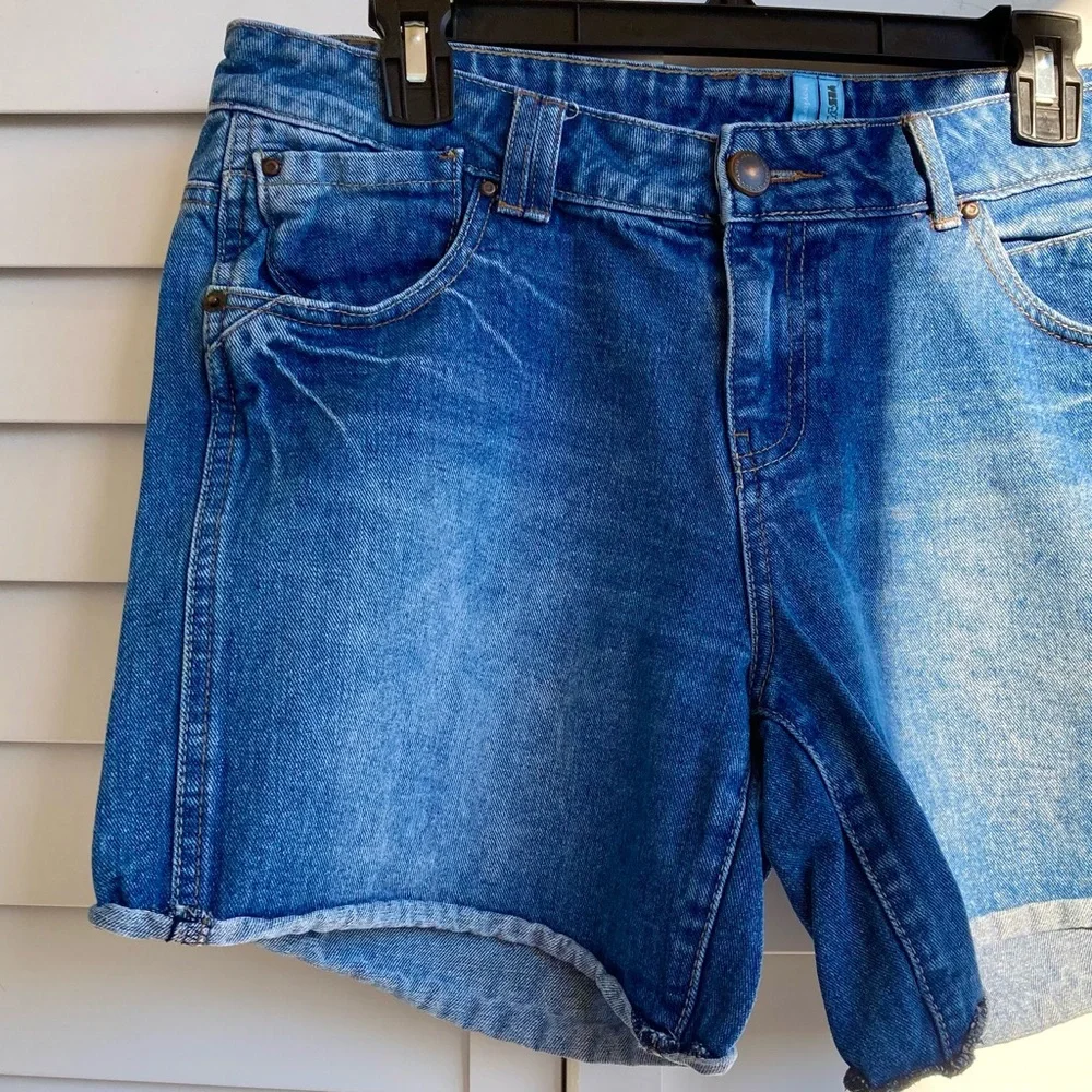 YesStyle Boyfriend Denim Shorts | Size 12 (UK 12 / EU 40)